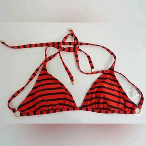 Women’s Michael Kors Striped Bikini top